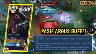 Pasif Argus di BUFF😎 Moonton bercanda 😏