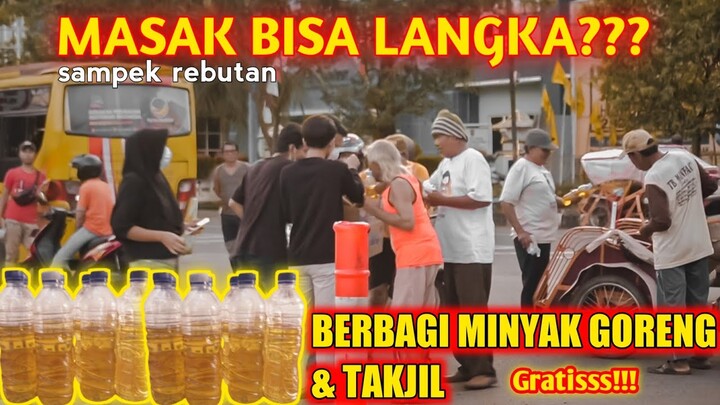 BAGI BAGI MINYAK GORENG & TAKJIL GRATIS!!! GAK ADA 1 MENIT LANGSUNG HABIS  (H-1 IDUL FITRI)