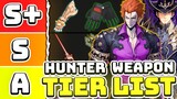 THE BEST HUNTER WEAPONS TIER LIST! - Solo Leveling: Arise