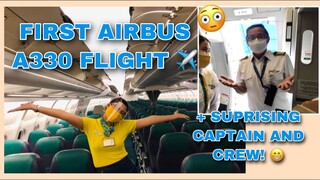 FIRST A330 FLIGHT + TREAT TO MY CREW | Flight Attendant Vlogs