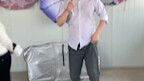 Payung pelindung sinar matahari Crayon Shin-chan