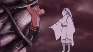 Naruto and Sasuke vs Momoshiki