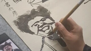大家帮忙看看学书法的室友怎么了