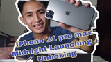 iPhone 11 Pro Max Midnight Launching + Unboxing (Philippines)