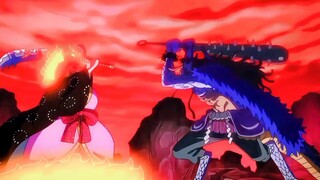 ZORO BLOCKS BM AND KAIDO'S COMBINED ATTACK