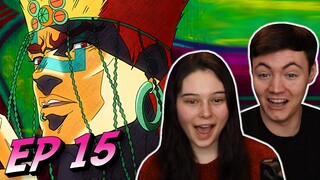 Jojo's Bizarre Adventure Episode 15 REACTION & REVIEW!!