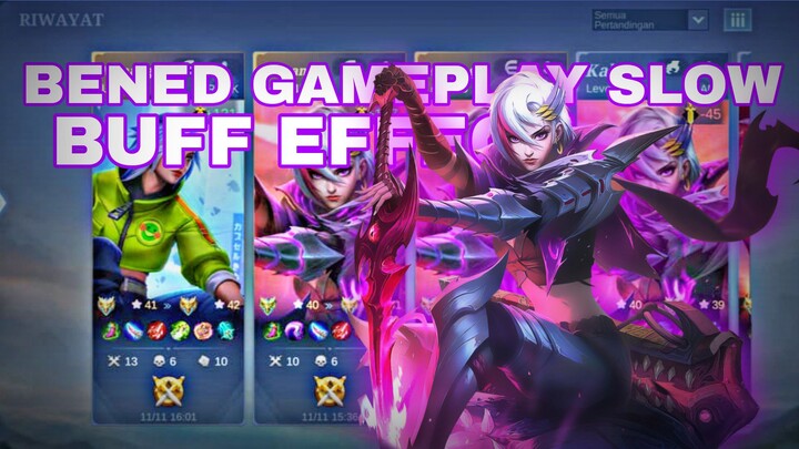 DI BUFF DIKIT LANGSUNG SAKIT 😧😧 | SLOW GAMEPLAY