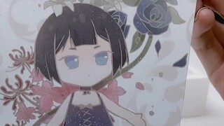 Ilustrator kotak buta buatan kakak laki-laki itu benar-benar harum!