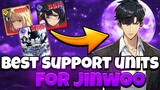 [Solo Leveling: Arise] - The BEST SSR & SR Jinwoo SUPPORT Units! USE THESE!