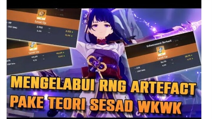 Cara Bpanda Mengelabui RNG Artifact - Enhance Auto Dapet Crit Rate & Crit Damage🤣