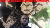 Top 10 BLACK CLOVER Moments | Reaction\Review
