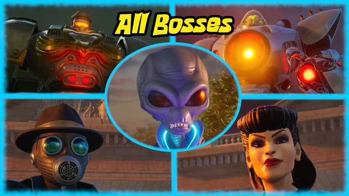 Destroy All Humans! Remake - All Bosses
