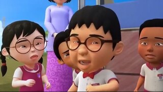 Upin & Ipin Musim 18 - Surau Terbakar Upin Ipin Terbaru 2024