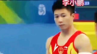 Penampilan hampir sempurna Li Xiaopeng di palang sejajar membuat seluruh stadion terpukau; tepat pad