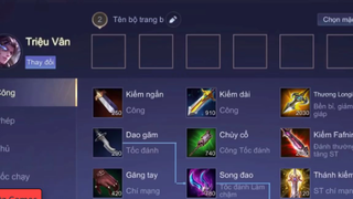 LIÊN QUÂN _ Triệu Vân Lên 6 Cái Nanh Fenrir Gõ Như Hack DAME Không Thể Tin N