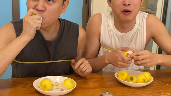 Undang teman Anda untuk bergabung dengan tantangan makanan pembuka lemon