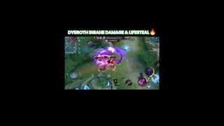 Dyrroth OP Mechanics😈#dyrroth