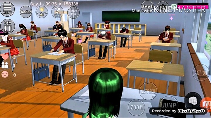 wah kelas ini gak muridnya bloon sua