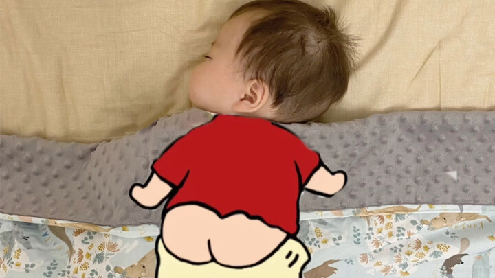 The sleeping position I thought I had vs. the actual sleeping position