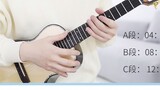 ｢InuYasha｣Interlude | "Pikiran Berkelana Melalui Waktu" Tutorial fingerstyle ukulele Kaoru Wada Tuto