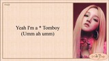 (G)I-DLE (여자)아이들 - TOMBOY (Easy Lyrics)
