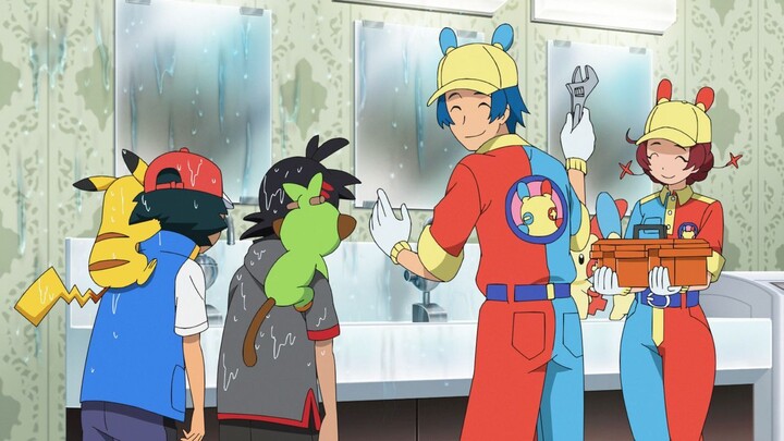 [S24 JN] Pokémon - Tập 61: Để Chúng Tôi Lo Hết Cho! Dịch Vụ Giúp Việc Prasle Và Mainan!!