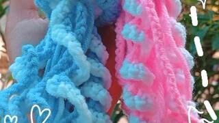 keychan jelly fish crochet by pawxess_co