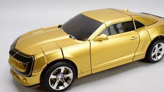 变形金刚电影MPM03大黄蜂KO放大金色版