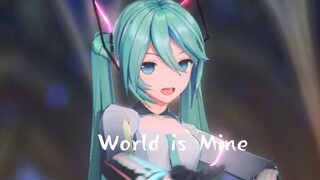 [Hatsune Miku 15th Anniversary MMD] 5 อัพจะฉลองวันเกิดกับคุณ เจ้าหญิงอันดับหนึ่งของโลก [World is Min