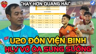 U20 Việt Nam Đón Viện Binh Chất Lượng, HLV Đinh Thế Nam Vỡ Òa Sung Sướng