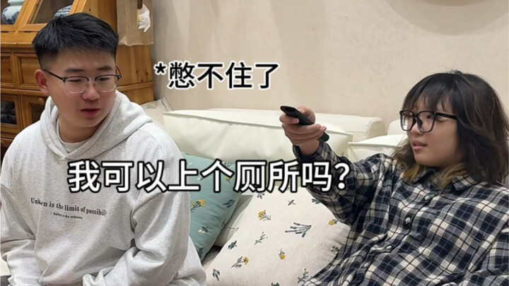 当你把女神家的厕所拉堵。。。
