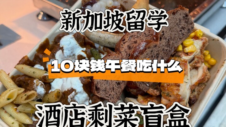Du học Singapore, 10 đô ăn trưa thì ăn gì? Hộp quà bí ẩn từ đồ thừa của khách sạn! Quả nhiên món Tru