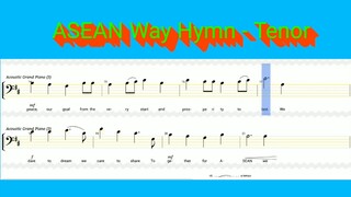 ASEAN Way Hymn - Tenor (SATB Choir)