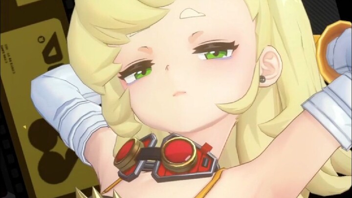 Blonde little loli hehehe