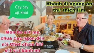 Thịt bò sốt me chua cay ngon tê tái/khách ăn thử thích luôn/cathy cuộc sống ở pháp/món ngon mỗi ngày