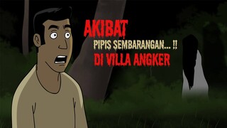 Pantangan Saat Menginap di Villa Angker - Kartun Horor