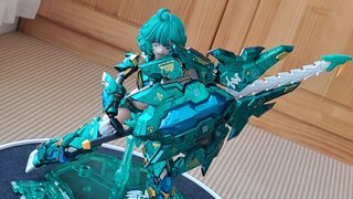 [Mô hình cô gái máy phun] Royal Model Road Tuyênwu Machine Girl phun kết cấu đá cẩm thạch