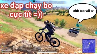 PUBG PC - Review Xe Đạp Địa Hình Cực Chất =)) | Khi Phương Tiện Là Món Đồ Cho Vào Balo