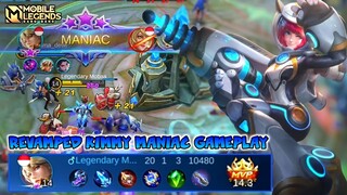 Revamped Kimmy Maniac Gameplay - Mobile Legends Bang Bang