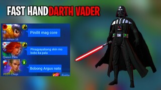 BAD TEAMMATES IN RANK GAME | ARGUS FAST HAND CORE | DARTH VADER REXCORE