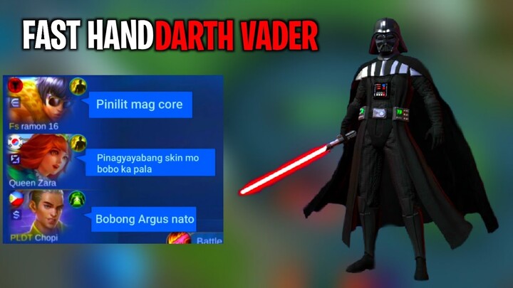 BAD TEAMMATES IN RANK GAME | ARGUS FAST HAND CORE | DARTH VADER REXCORE