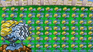 Plant vs Zombies ✔️All Army 999999 Gatling Pea -- PVZ funny moments 2022 🅿102