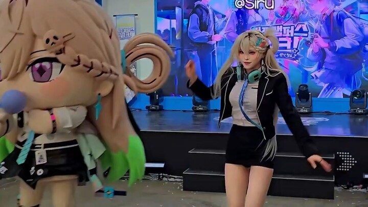 การดวลเต้นระหว่างดาโตรุ รินนะกับคอสเพลย์รินนะ