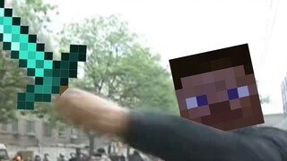 Steve was stabbed by Him, and he did...