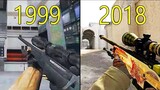 Evolution of Counter Strike 1999-2018