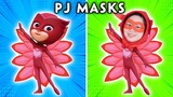 Green Stucked - PJ Masks Funny Animated Parody - PJ Masks In Real Life | Woa Parody