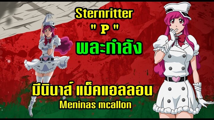 Bleach Sternritter "p" มีนินาส์ แม็คแอลลอน [พลังกำลังอันมหาศาล]