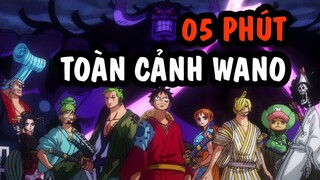 Tóm tắt toàn cảnh Wano Arc trong 5 phút | One Piece