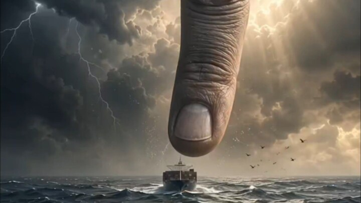 A Giant Hand Appeared… Then Everything Suddenly Changed! 😱❄️ #Shorts