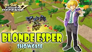 BLONDE ESPER (TERUKI HANAZAWA) SHOWCASE - ALL STAR TOWER DEFENSE